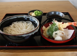 天ぷら釜あげうどん｜徳島 手打ち 讃岐うどん 竹内製麺所